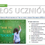 Zapraszamy do przeczytania pierwszego numeru w tym roku szkolnym gazetki – Głos Uczniów