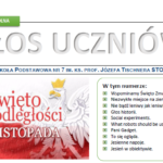 Zapraszamy do przeczytania drugiego numeru szkolnej gazetki – Głos Uczniów