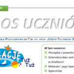Zapraszamy do&nbsp;przeczytania ostatniego w&nbsp;tym roku szkolnym numeru szkolnej gazetki – Głos Uczniów.