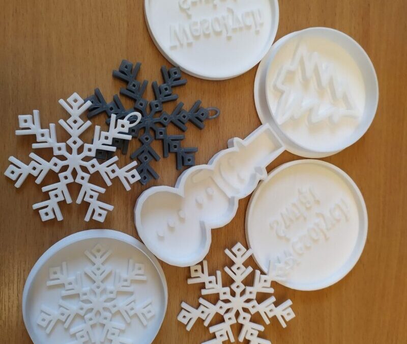 Tworzenie ozdób świątecznych na drukarce 3D