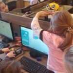 Skribot mierzy odległość – Laboratoria Przyszłości