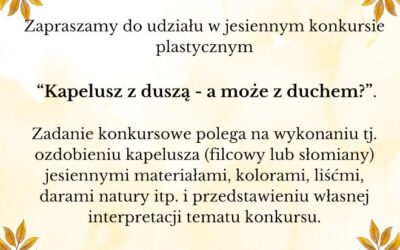 Jesienny Konkurs Plastyczny